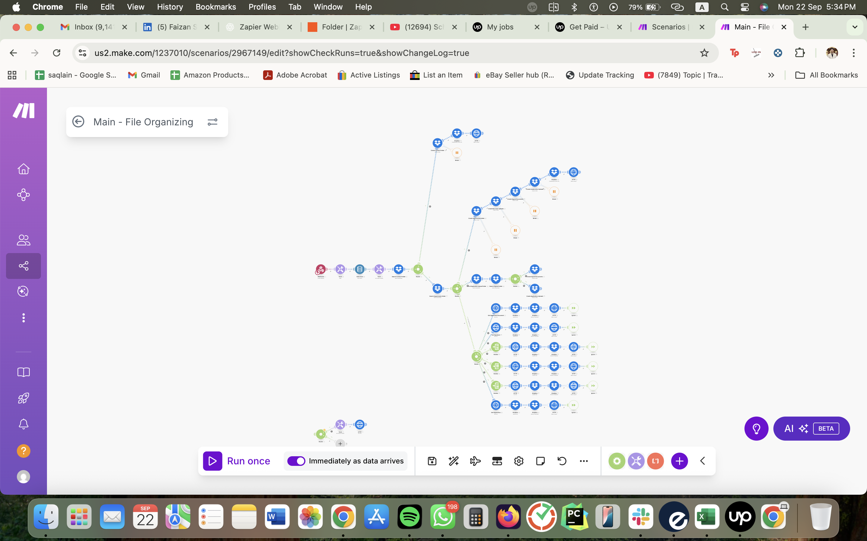 GHL → Dropbox Document Sync (9+ Months in Production)