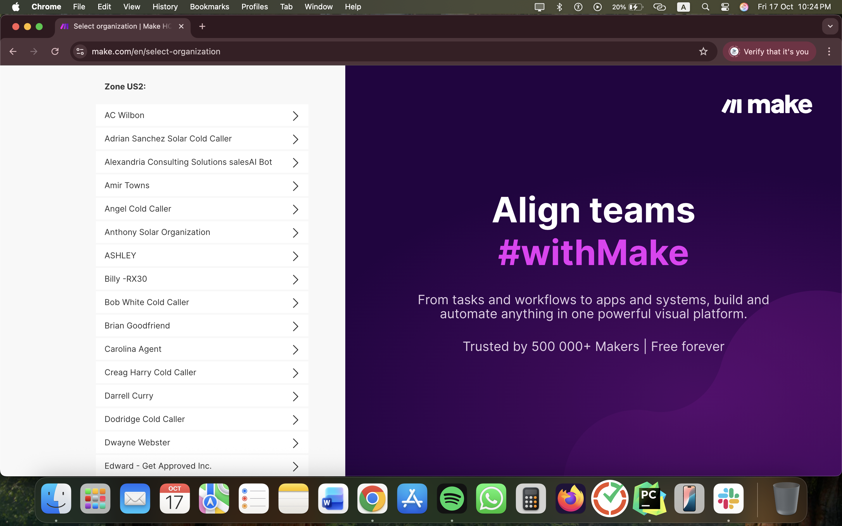 Multi-Client VAPI Cold Caller Platform — Make.com